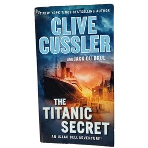 3/$12 Clive Cussler The Titanic Secret Paperback Book
